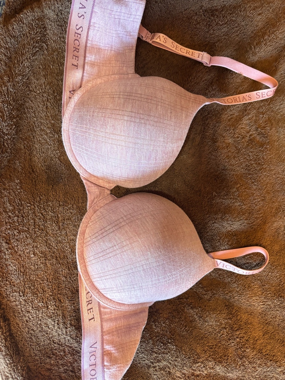 Victoria's Secret Light Pink Padded T-Shirt Bra